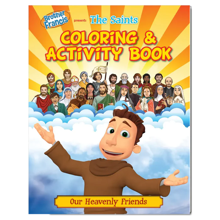 Brother Francis Coloring Book - Ep.08: The Saints