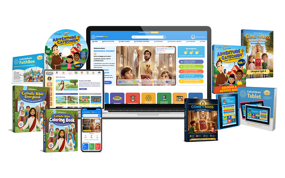Give Your Family a Lifetime of Faith – Unlimited Access to CatholicBrain for Life!