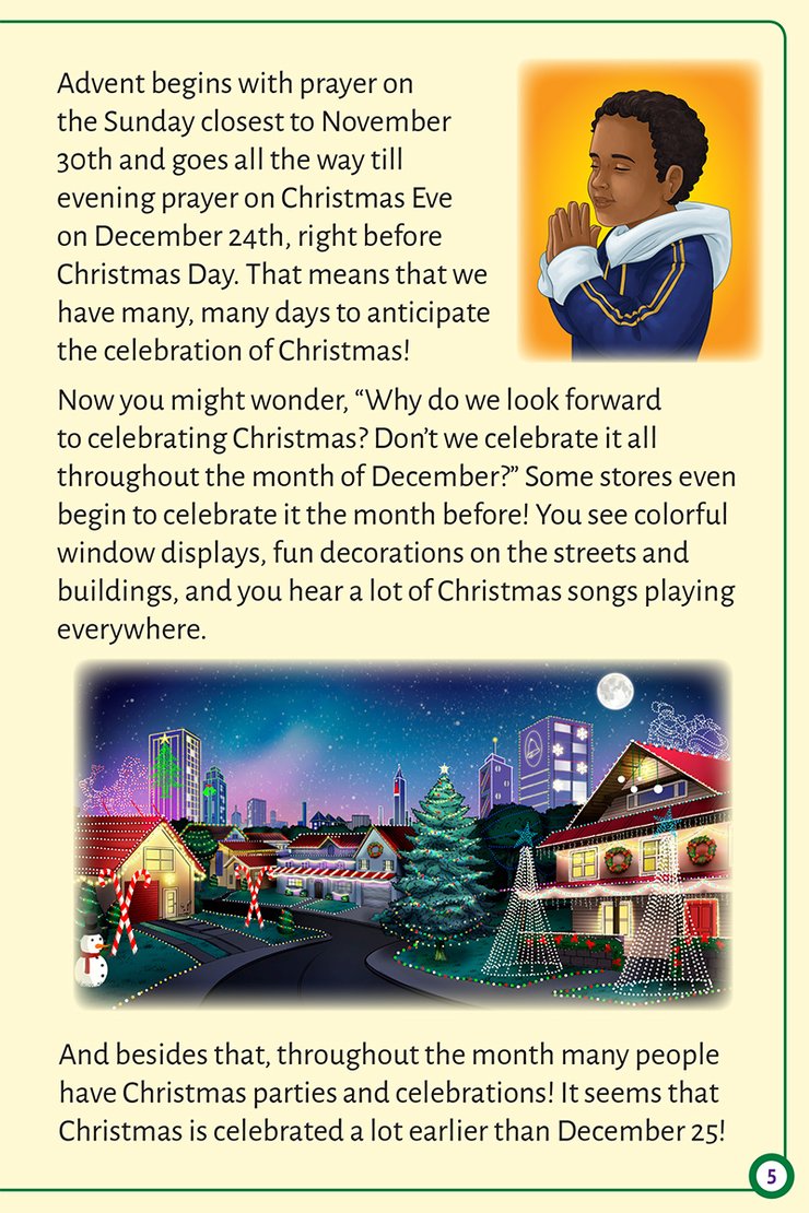 Let's Learn about Advent - Reader