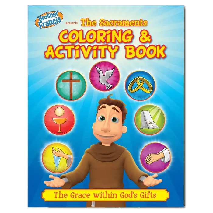 Brother Francis Coloring Book - Ep.12: The Sacraments
