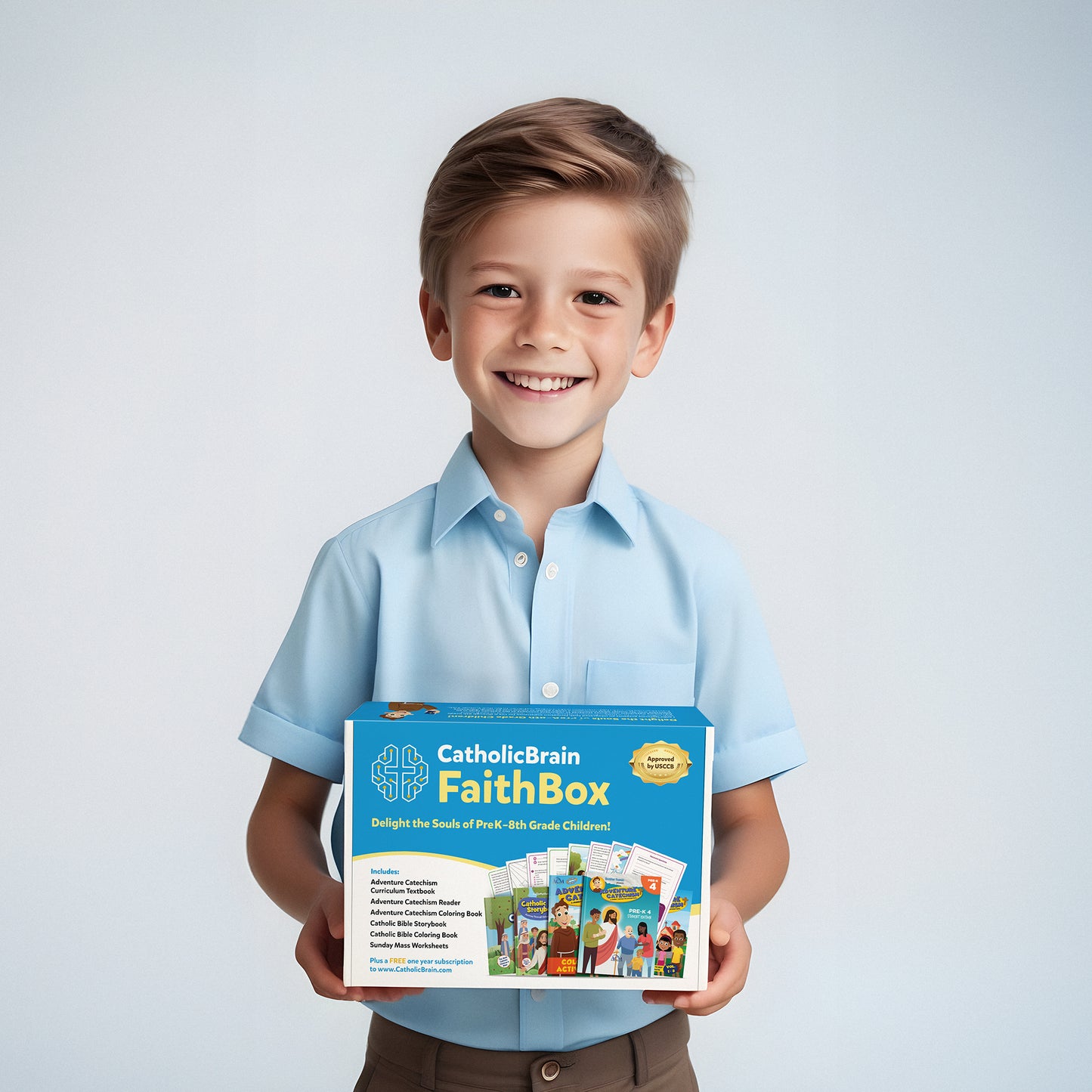 CatholicBrain Faith Box: A Complete Faith Formation Experience for Kids