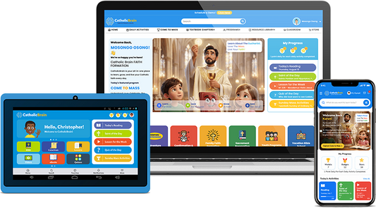 Give Your Family a Lifetime of Faith – Unlimited Access to CatholicBrain for Life!