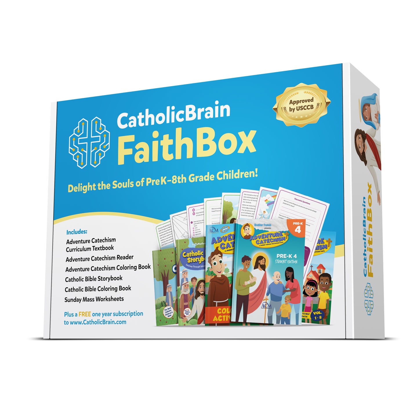 CatholicBrain Faith Box: A Complete Faith Formation Experience for Kids