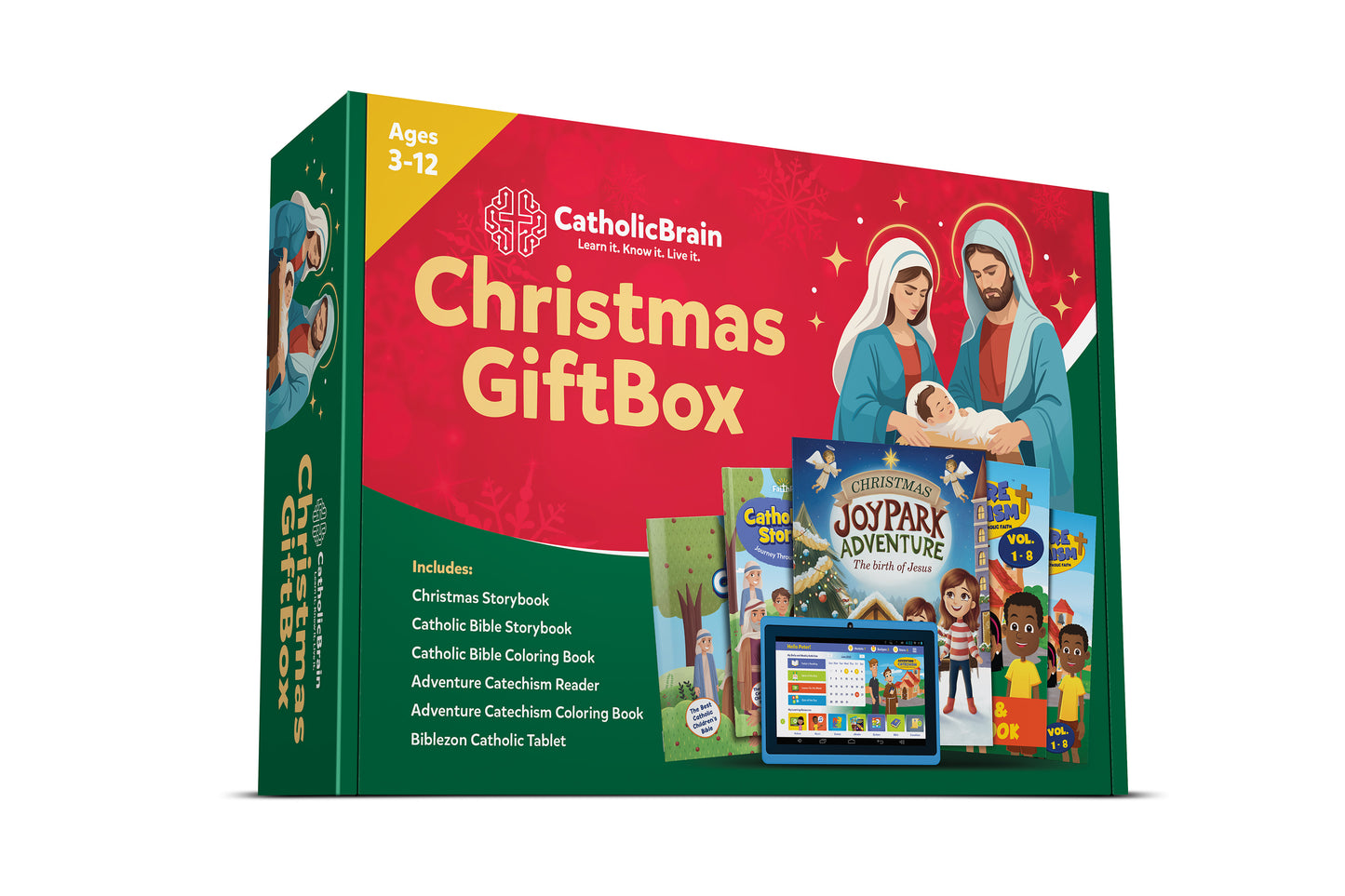 CatholicBrain Christmas Gift Box: The Perfect Christmas Faith-Filled Gift - SHIPS NOVEMBER 15, 2024