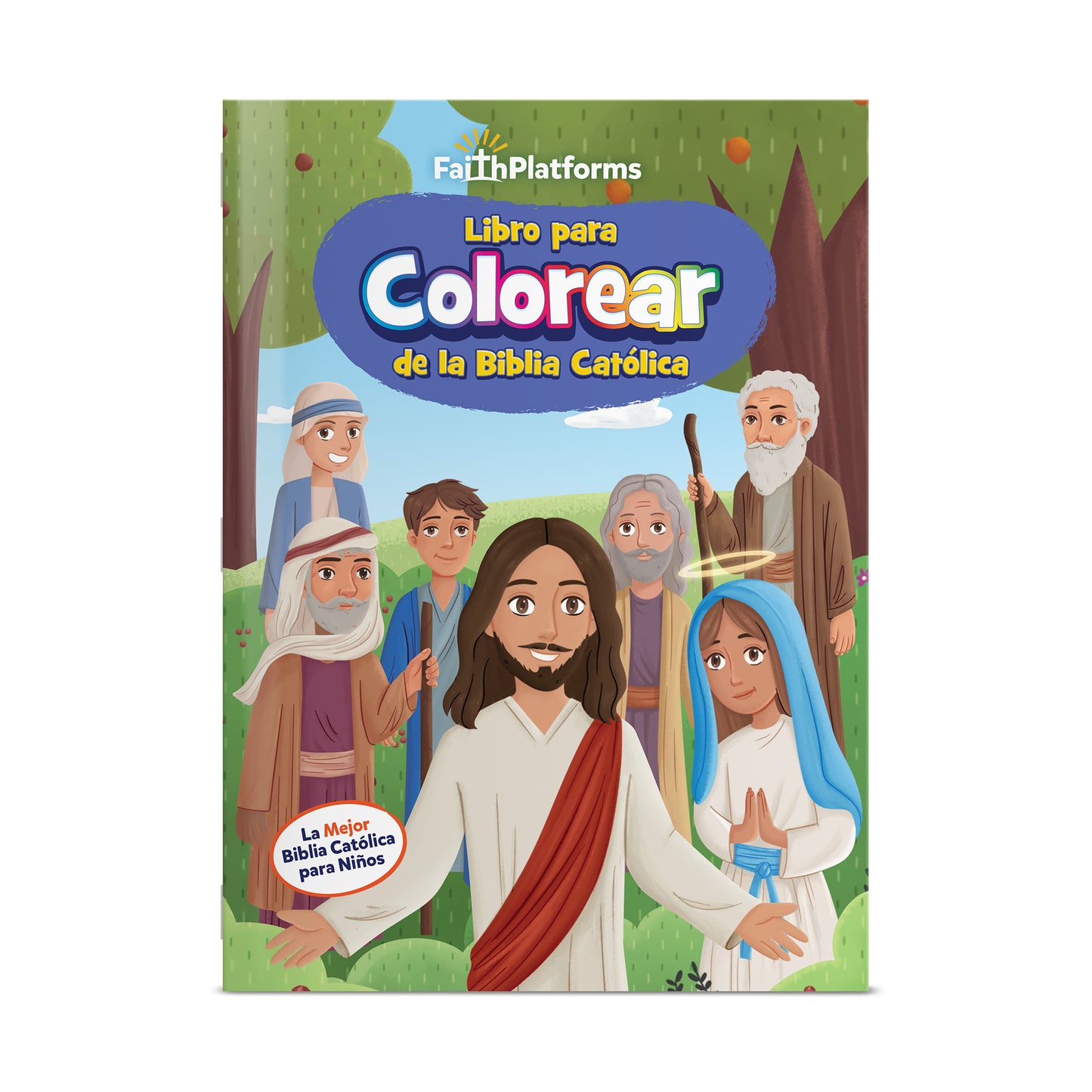Catholic Bible Coloring Book (Spanish)
