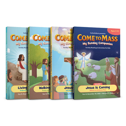 Come to Mass - My Sunday Companion – Complete 4-Volume Box Set
