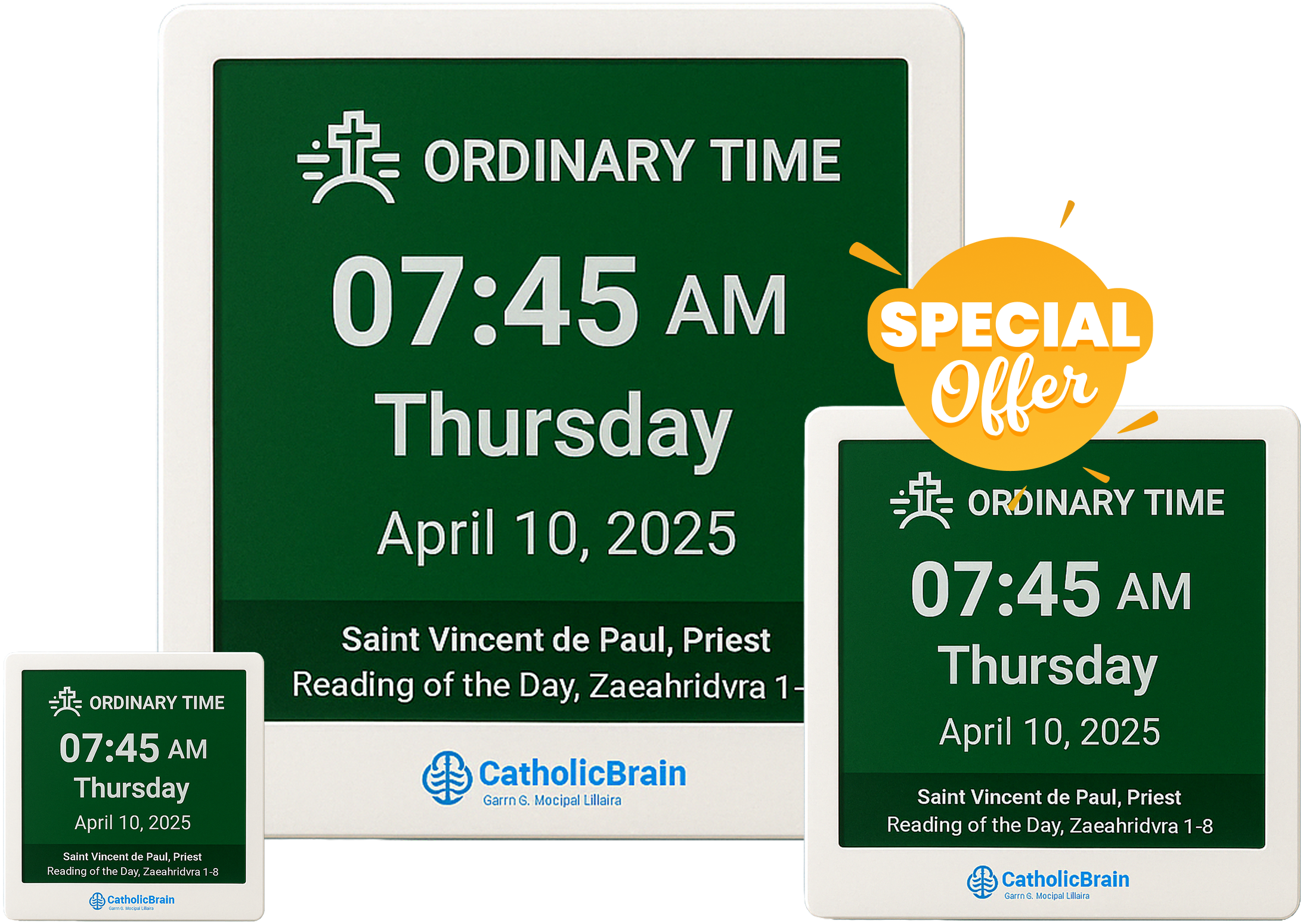 Smart Catholic Litugical Clock