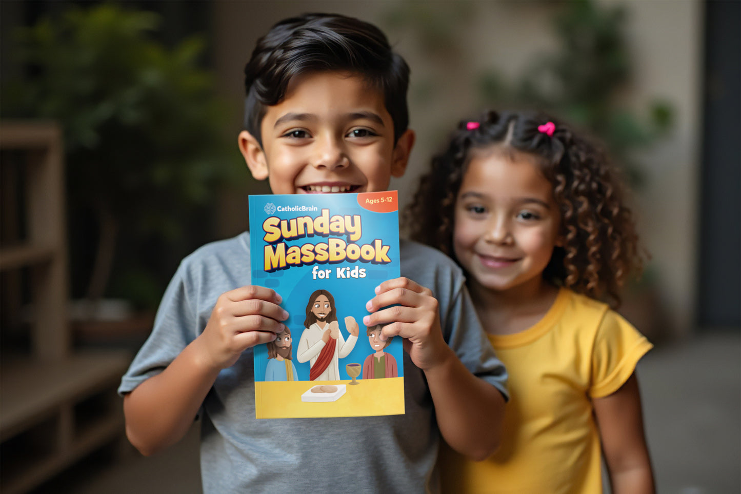 CatholicBrain Sunday MassBook for Kids (Ages 5-12)