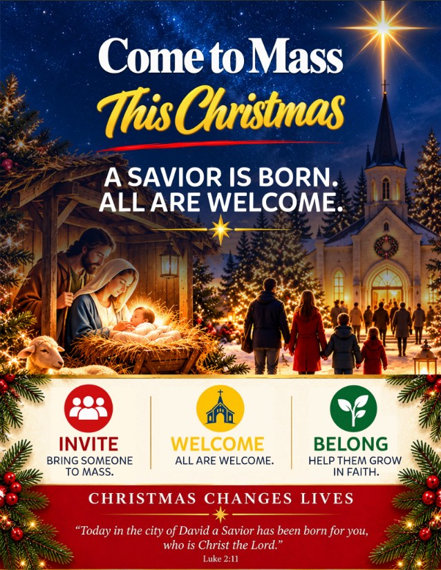 Come to Mass This Christmas