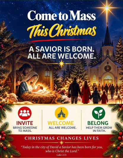 Come to Mass This Christmas