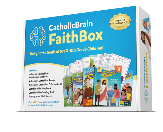 CatholicBrain Lifetime Family Plan + FaithBox- $199 One-Time Payment