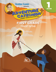 Adventure Catechism Curriculum, First Grade- Textbook Only (Available in September of 2023!)