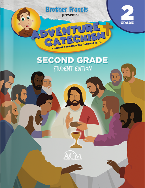 Adventure Catechism Curriculum, Second Grade- Textbook Only (Available in September of 2023!)