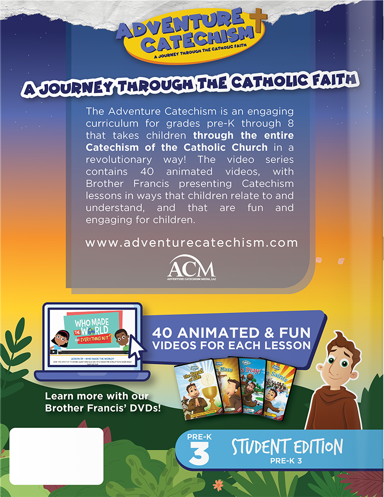 Adventure Catechism Curriculum, PreK3- Textbook Only