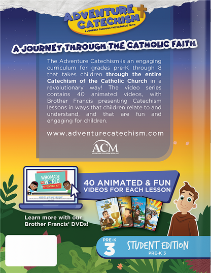 Adventure Catechism Curriculum, PreK3 Textbook