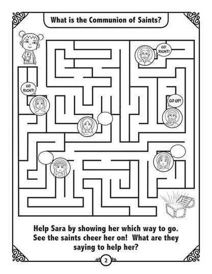 Adventure Catechism Volume 8 - Coloring and Activity Book