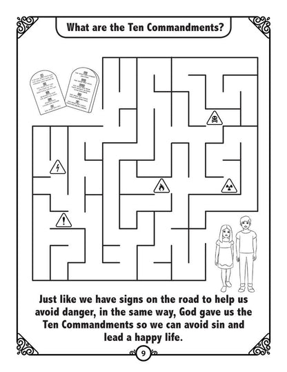 Adventure Catechism Volume 2 - Coloring and Activity Book